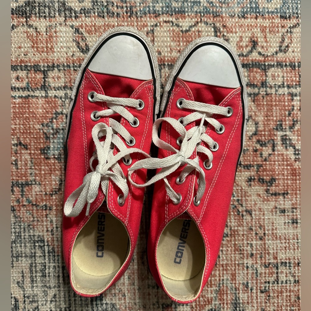 Hot Pink Converse All Star sneakers